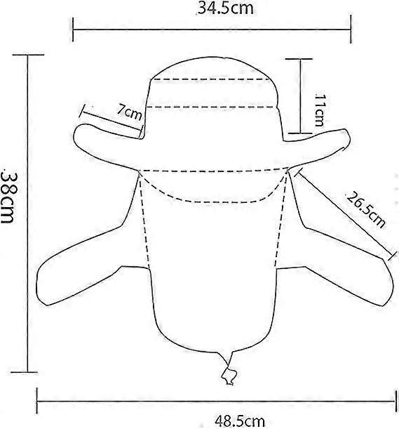 Foldable Nylon Fishing Hat with Mesh Vents, UV Protection Hiking Flap Cap