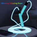 Glowing Skipping Rope Blue 2.8m Jump Rope 160g-3