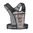 Reflective Running Vest One Size Mesh Lightweight Adjustable Breathable with Phone Pocket 1pc-4