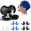6-Pairs Reusable Silicone Ear Plugs - Waterproof for Swim Surf Shower & Water Sports - Adults-1