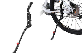 Strong Bike Bicycle Adjustable Side Kickstand Aluminum Alloy Foot Kick Stand for Mountain & Road Bikes