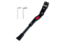 Adjustable Rear Bike Kick Stand Bicycle Mountain Bike Stand Kickstand Bicycle Road Mountain Cycling Rear Mount Side Stand Adjustable Alloy Replacement Kickstand for Mountain Bike - 0