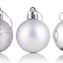 Christmas Plastic Ball 2CM Constant Romance 8cm ball without cap head-3