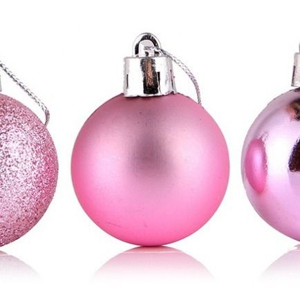 Christmas Plastic Ball 2CM Constant Romance 8cm ball without cap head