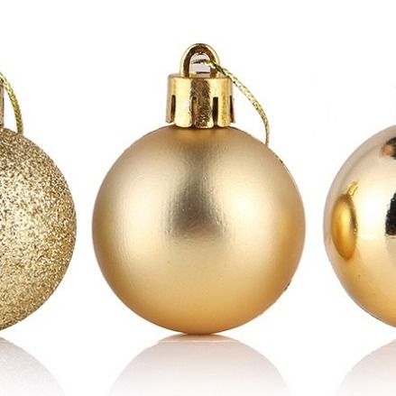 Christmas Plastic Ball 2CM Constant Romance 8cm