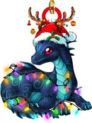 Christmas Dragon Acrylic Car Hanging Decoration-1