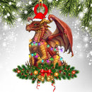 Christmas Dragon Acrylic Car Hanging Decoration Q-3