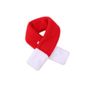AMOOR Pet Christmas Cape Small Dog Holiday Wear Christmas Scarf [Velcro] L [Recommended for up to 15 jin; check chest and back length]-1