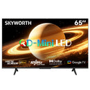 SKYWORTH 65X6600H QD-Mini LED 4K Smart TV, Matte Anti-Glare Display, 120Hz Turbo Mode, AI 4K Upscaling, AI Color Enhancement，Google TV, Dolby Atmos+Dolby Vision, 30W Speakers，HDMI2.1-1