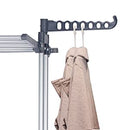 3 Tier Foldable Clothes Drying Rack for Laundry Dryer with Hanger Stand Rail Indoor-9