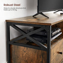 Modern Wooden TV Cabinet Holds TVs-4