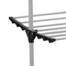 Folding 3 Tier Clothes Laundry Drying Rack with Stainless Steel Tubes for Indoor & Outdoor Home-6