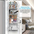 6 Tier Adjustable Baskets Over Door Pantry Organiser for Home Kitchen-5