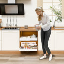 CARLA HOME 2 Pack Pull Out Cabinet Organizer Expandable for Cabinets with Adjustable Slide Out Shelves and Easy Installation (White)-7