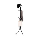 CARLA HOME Metal Coat Rack Stand - 12 Hook Clothes Hanger - Black - Garment Rack-1
