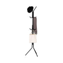CARLA HOME Metal Coat Rack Stand - 12 Hook Clothes Hanger - Black - Garment Rack-9