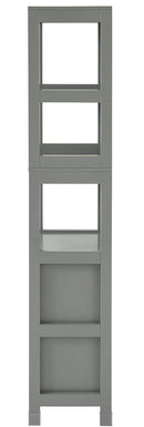 Tall Cabinet Shelf Drawer, Grey-7