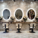 600x800mm LED Bathroom Mirror Oval Anti-Fog Dimmable-7