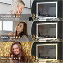 LED Makeup Mirror Bluetooth Touch Sensor Hollywood Vanity-5