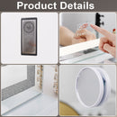 LED Makeup Mirror Bluetooth Touch Sensor Hollywood Vanity-6