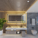 700x900mm LED Bathroom Mirror RGB Anti-Fog Aluminum-7