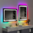 700x900mm LED Bathroom Mirror RGB Anti-Fog Aluminum-8