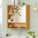 Wall Cabinet Bathroom Mirror Storage Medicine 55.5cm-5