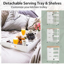 Kitchen Island on Wheels with Storage-8