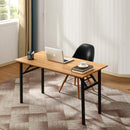 Sturdy and Heavy Duty Foldable Office Computer Desk (Black, 120cm)-1