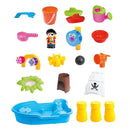 Children's Pirate Theme Ship Sand & Water Table for Creative Play-6
