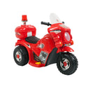 Children's Electric Ride-on Motorcycle (Red) Rechargeable, Up To 1Hr-2