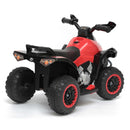 Quad Ride-on Electronic 4 Wheel ATV (Red) for Children - Up To 3km/h-3