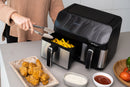 10L Digital Dual Zone Air Fryer w/ Dual Temperature Control-6