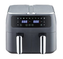 8L Dual Zone Digital Air Fryer with 200C, 10 Cooking Programs-1
