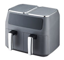 8L Dual Zone Digital Air Fryer with 200C, 10 Cooking Programs-2