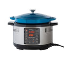 6.5L Smart Digital Dutch Oven w/ 8 Cook Settings, Stainless Steel-4