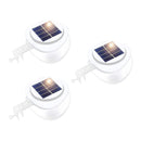 Solar Multipurpose Light (3-Piece, White) w/ Screw & Mount, Energy-Saving-1