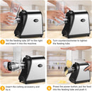 Electric Grater Vegetable Food Rotary Drum Grater Chopper Slicer-7