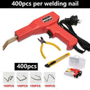 Plastic Welder Garage Tool Hot Staple Staplers Bumper Repair Welding Machine Kit-8