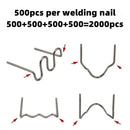 Plastic Welder Garage Tool Hot Staple Staplers Bumper Repair Welding Machine Kit-10