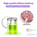 2pcs PURPLE Flying Ball Mini Hand UFO Toys Drone Helicopter Hover Quadcopter Kids Toys Gifts-5