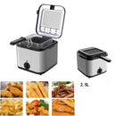 Electric Deep Fryer 2.5L French Frie Machine Oil Hot Pot Fried Chicken Grill-3