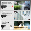 88V Cordless Electric High Pressure Washer Water Spray Gun Car Cleaner 2 Battery-9