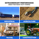 8 Ton Pintle Tow Hook Receiver Arm Hitch Towing Car Truck Heavy Duty Ball Combo-6