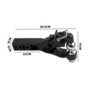 8 Ton Pintle Tow Hook Receiver Arm Hitch Towing Car Truck Heavy Duty Ball Combo-8