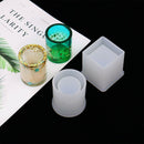 Silicone Mold Resin Epoxy Crystal Crafts Making Brush Pot Pen Holder Mould DIY-4