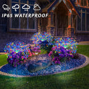 Colourful Fireworks 150 LED Fairy String Lights Starburst Solar Xmas Garden Night Lamp Hot NEW-4