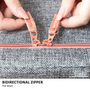 Foldable Storage Box Crushed Steel Frame Clothes Quilt Toys Organizer 60L Random color-2