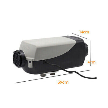12V Diesel Heater 5KW Air Tank Remote Control LCD Thermostat Caravan Motorhome - 0