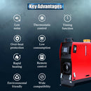 Diesel Air Heater All-in-one 12V 5KW LCD Remote Control for Car RV Indoors-6